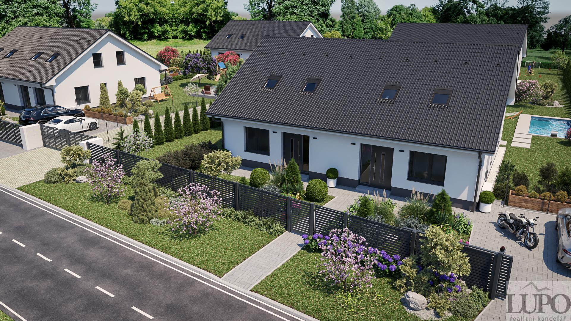 Galerie: Projekt RD Spojovací - dvojdomy