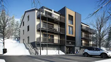 Projekt Resort chata na kopečku