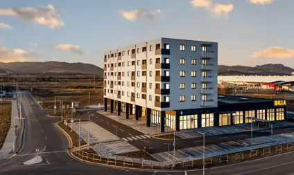 Obytná zóna Hliny 1 - Polyfunkční dom A - KRAPS, s. r. o.
